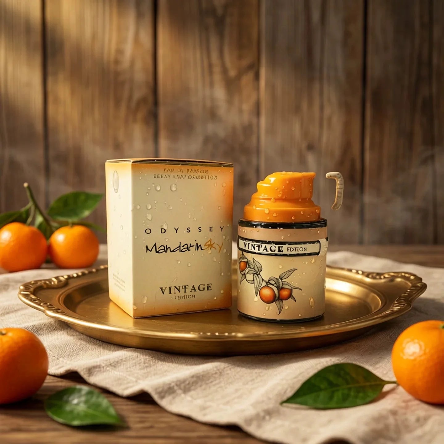 Odyssey Mandarin Sky Vintage Edition Men's perfume, amber wood tone, 100ml