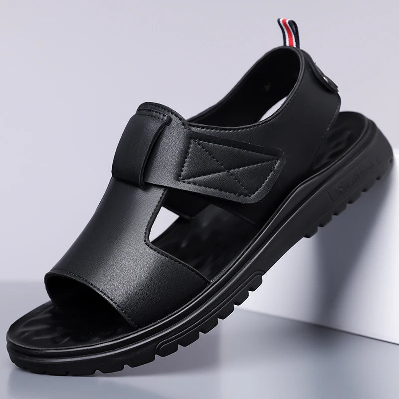 Men's Summer Fashion Sandals Trendy Beach Shoes Thick Bottom Soft Bottom Outdoor Slippers Comfortable Footwear for Men-6189