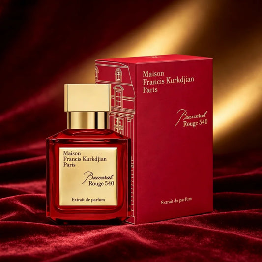 Luxury Unisex Fragrance Maison Francis Kurkdjian Baccarat Rouge 540 Extrait De Parfum 2.4Oz/70Ml Long Lasting Fresh Men's Fragrance Perfect Gift