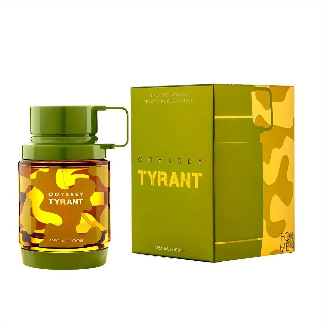 Armaf Odyssey Tyrant Special Edition Eau De Parfum 100ml 3.4fl.oz Long Lasting Men Perfume Woody Spicy Scent