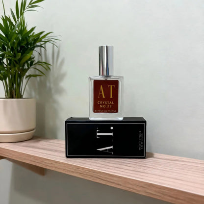Crystal No.23 Extrait de Parfum Viral Fragrance, Warm Woody & Citrus Scent, Long-Lasting Unisex Perfume 60ML