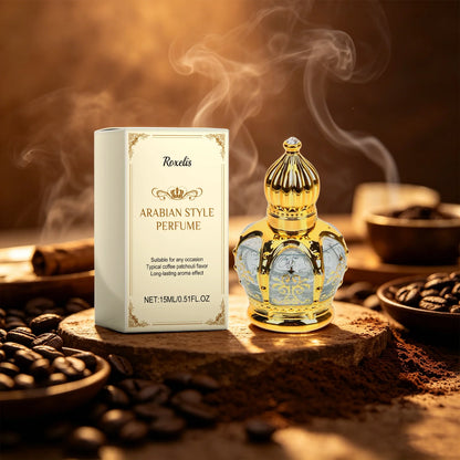 Roxelis 15ml Coffee Patchouli Perfume For Women And Men Natural Fresh Long Lasting Fragrance Ideal For Daily And Gift Use
