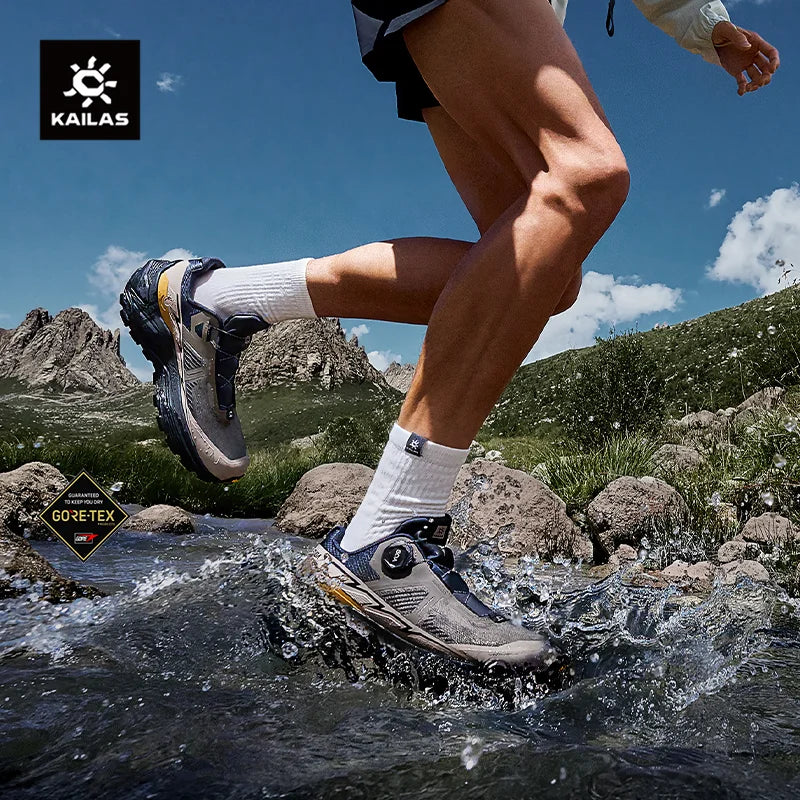 KAILAS New Fuga EX3 GTX BOA Waterproof Trail Running Shoes Outdoor Sport Arch Support Breathable Lightweight Sneakers KS2513109