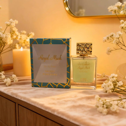 Royal Musk Sweet Powdery Eau de Parfum 100ML | Long Lasting Unisex Arabian Fragrance for Men & Women