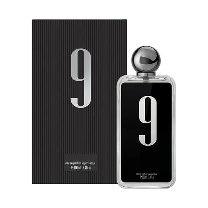 Afnan 9 PM For Men Eau De Parfum, Oriental Vanilla Fragrance Long Lasting Men's Perfume Holiday Gift Choice, 3.4 Fl. Oz