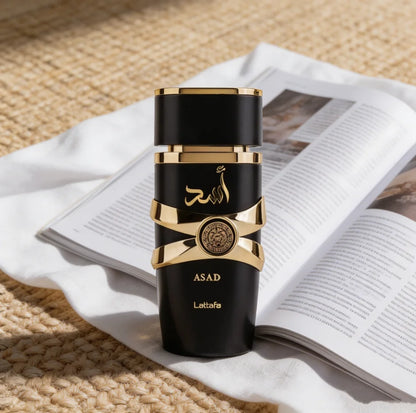 Lattafa Perfumes Asad for Unisex Eau de Parfum Spray, 3.4 Ounce