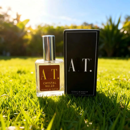 Crystal No.23 Extrait de Parfum Viral Fragrance, Warm Woody & Citrus Scent, Long-Lasting Unisex Perfume 60ML