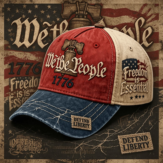 USA 250th Anniversary Hat, Adjustable 250th Anniversary Printed Patriotic Baseball Caps, Tribute Retro Washed Hat