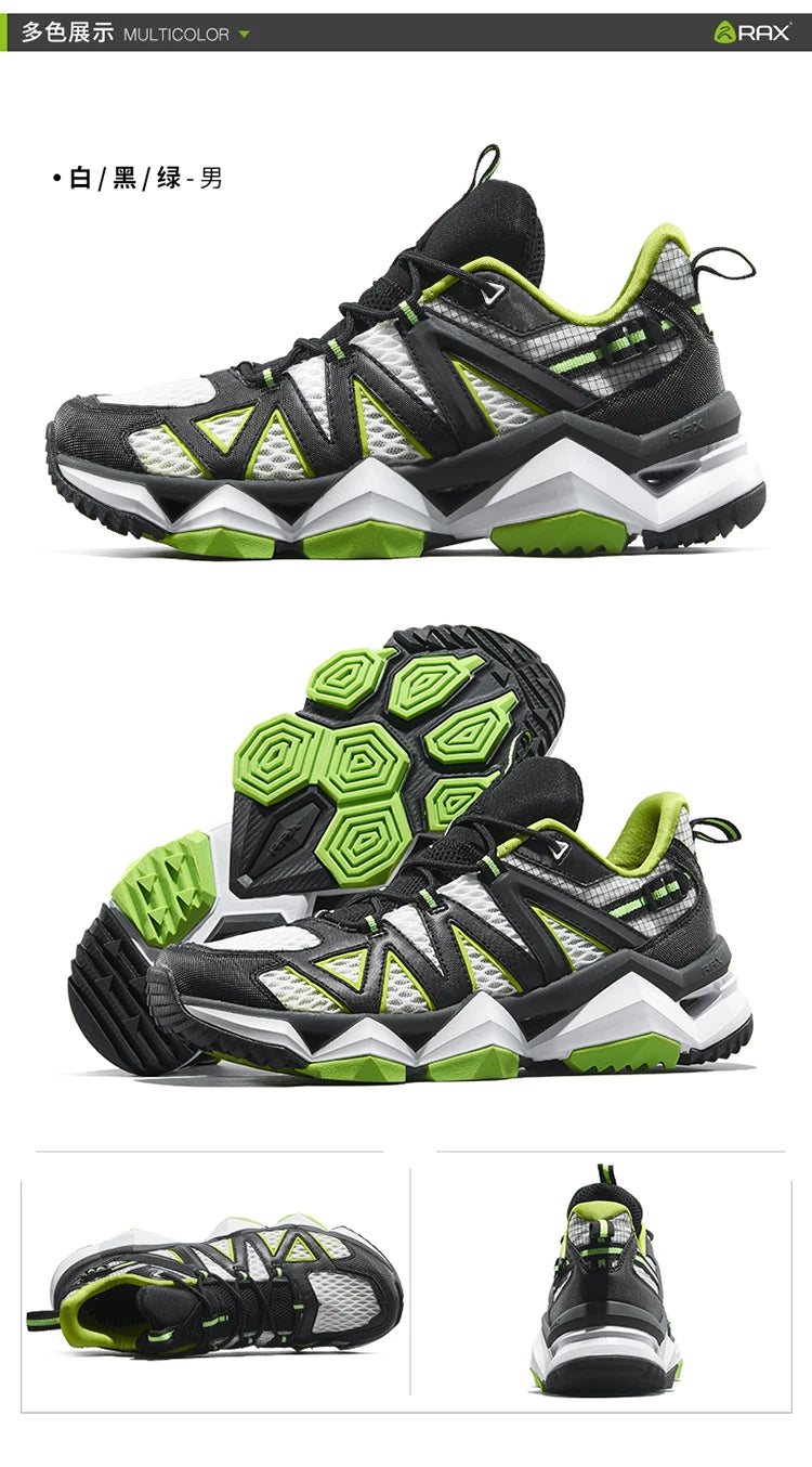 Rax-Men Women Breathable Hiking Water Shoes Water Sports Shoes Summer Hiking Outdoor Walking Fishing