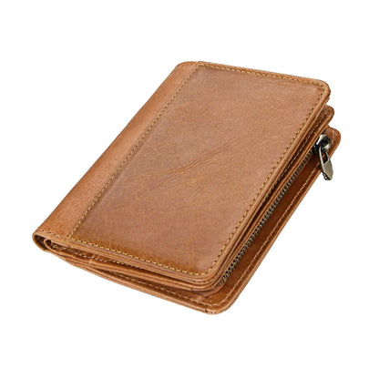 Men Name Engraving Short Wallets Casual Fashion Genuine Leather Male Zipper Purses Coin ID Card Holder Pocket Wallets For Men