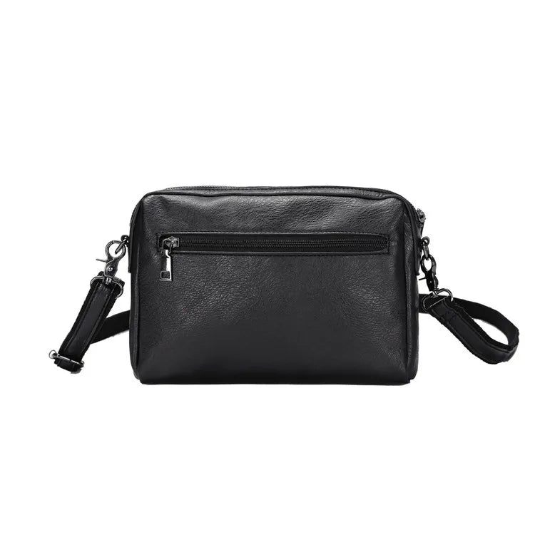 Embroidery Bee Crossbody Shoulder Bag Men Fashion Multifunction Clutch Bag Men Shoulder Bag Crossbody Messenger Bag Man Handbag