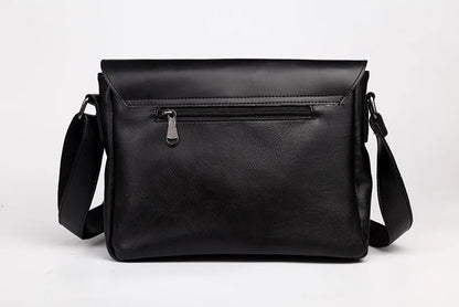 Vintage Men Crossbody Bags Luxury Fashion Shoulder Bag Mens Messenger Bag Laptop Bag Male Briefcase Handbags Daily Work Satchels