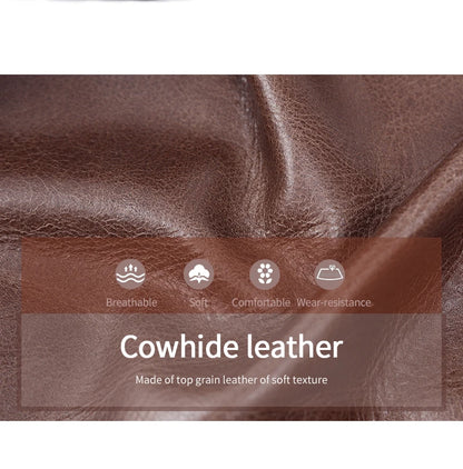 New 2025 Men Genuine Leather Shoulder Bag Casual Leather Men's Pad Messenger Bag Male Business Crossbody Bag Hot Handbag for Men