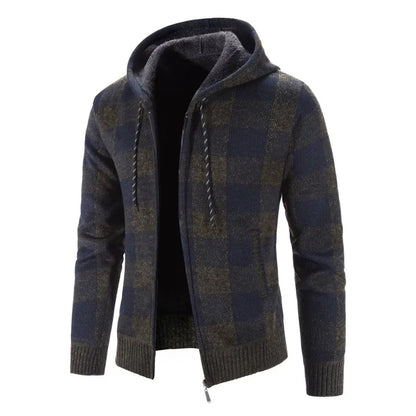 LEGIBLE 2025 Men's Sweaters Autumn Winter Wool Zipper Cardigan Sweaters Man Casual Knitwear Sweatercoat Male