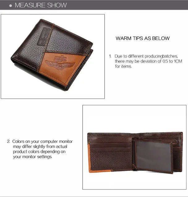 High Quality Retro Men Wallets Name Engraving Genuine Cow Leather Zipper Coin Pocket Card Holder Simple Purses For Male