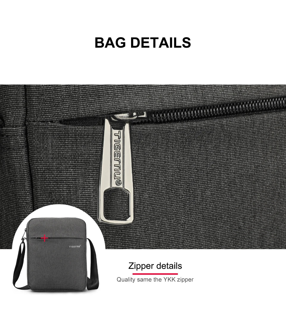 Tigernu New Men Messenger Bag High Quality Waterproof Shoulder Bag For Men Business Travel Crossbody Bag Male Mini Bag