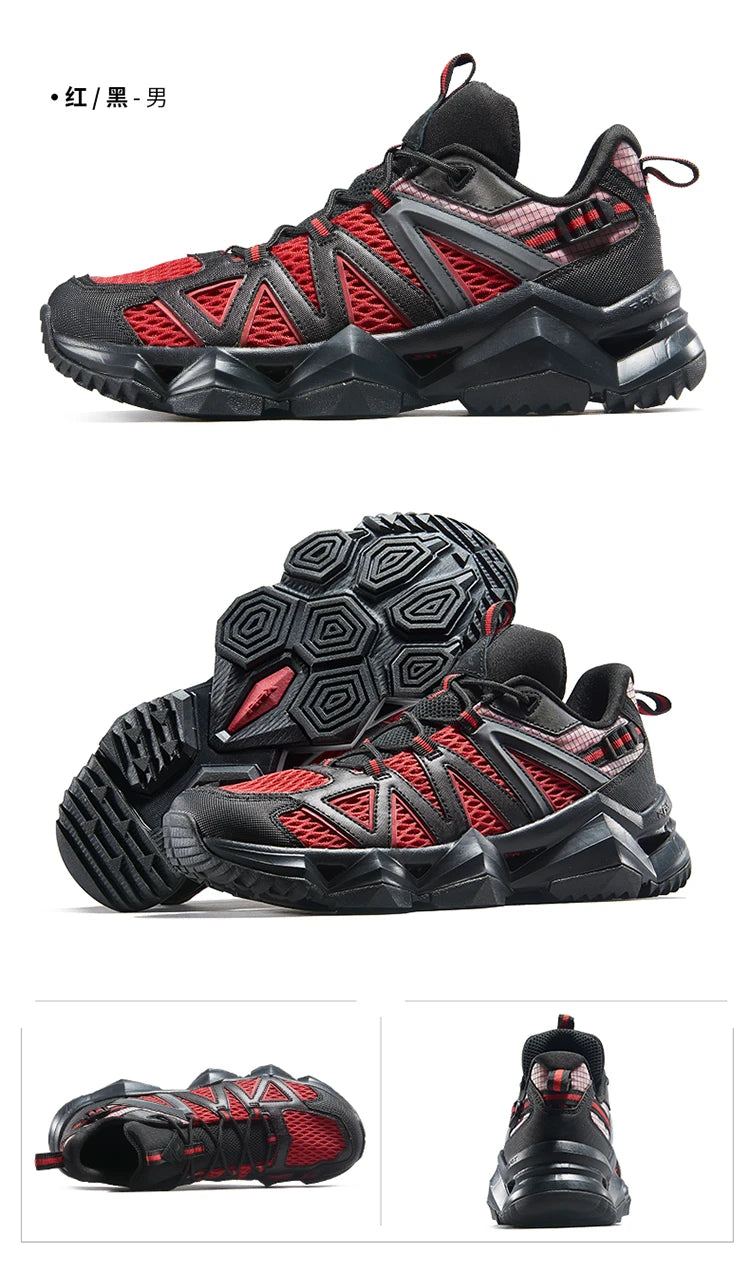 Rax-Men Women Breathable Hiking Water Shoes Water Sports Shoes Summer Hiking Outdoor Walking Fishing