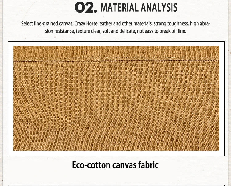 2025 Fashion Vintage Leather Canvas Women's Men's Messenger Bag Cotton Canvas Crossbody Bag Men Shoulder Bag Sling Casual Bag