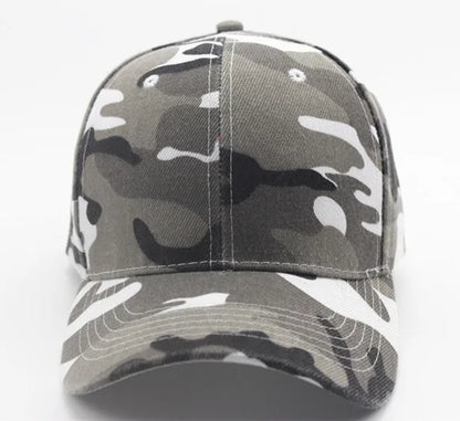 COKK Camouflage Baseball Cap Women's Men's Snapback Hip Hop Cap Camo Hats For Women Men Army Cap Female Gorras Bone Male Cheap