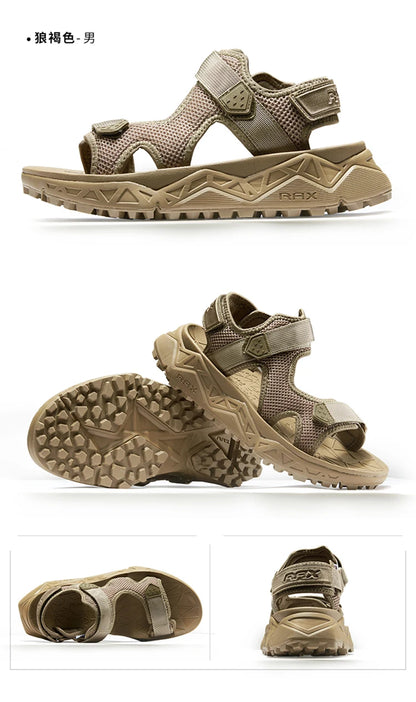 RAX Mens Sports Sandals Summer Outdoor Beach Sandals Men Aqua Trekking Water shoes women Upstream Shoes Women sports  Shoes