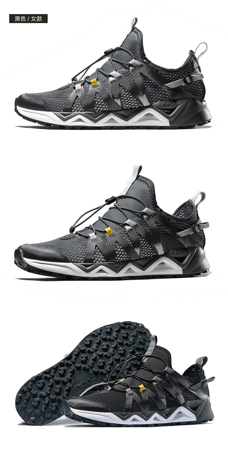 Rax Men's Aqua Upstreams Shoes Quick-drying Breathble Fishing Shoes Women Hole PU Insole Anti-slip Water Shoes