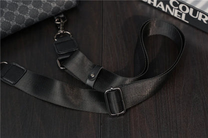 Brand Design Shoulder Bag Men Crossbody Bag Fashion Business PU Leather Shoulder Bag Male Mobile Phone Bag Purses Handbags New