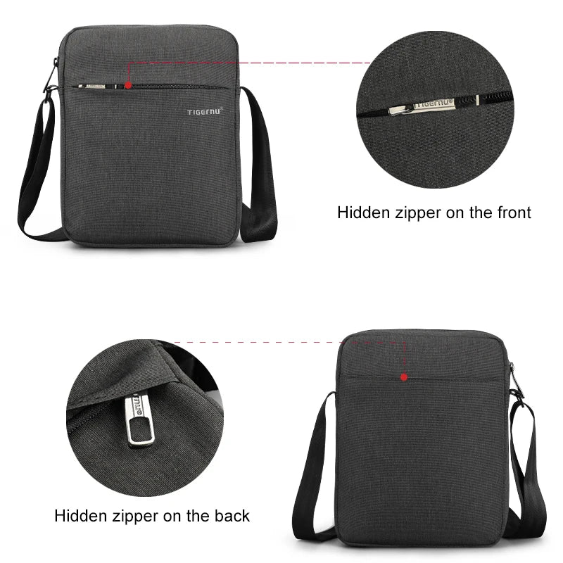 Tigernu New Men Messenger Bag High Quality Waterproof Shoulder Bag For Men Business Travel Crossbody Bag Male Mini Bag