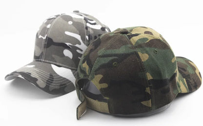 COKK Camouflage Baseball Cap Women's Men's Snapback Hip Hop Cap Camo Hats For Women Men Army Cap Female Gorras Bone Male Cheap
