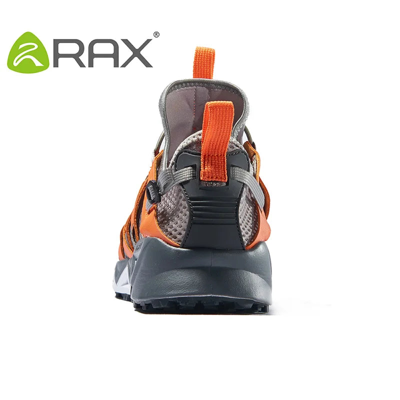 Rax Men's Aqua Upstreams Shoes Quick-drying Breathble Fishing Shoes Women Hole PU Insole Anti-slip Water Shoes 82-5K463