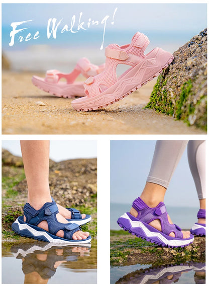 RAX Mens Sports Sandals Summer Outdoor Beach Sandals Men Aqua Trekking Water shoes women Upstream Shoes Women sports  Shoes
