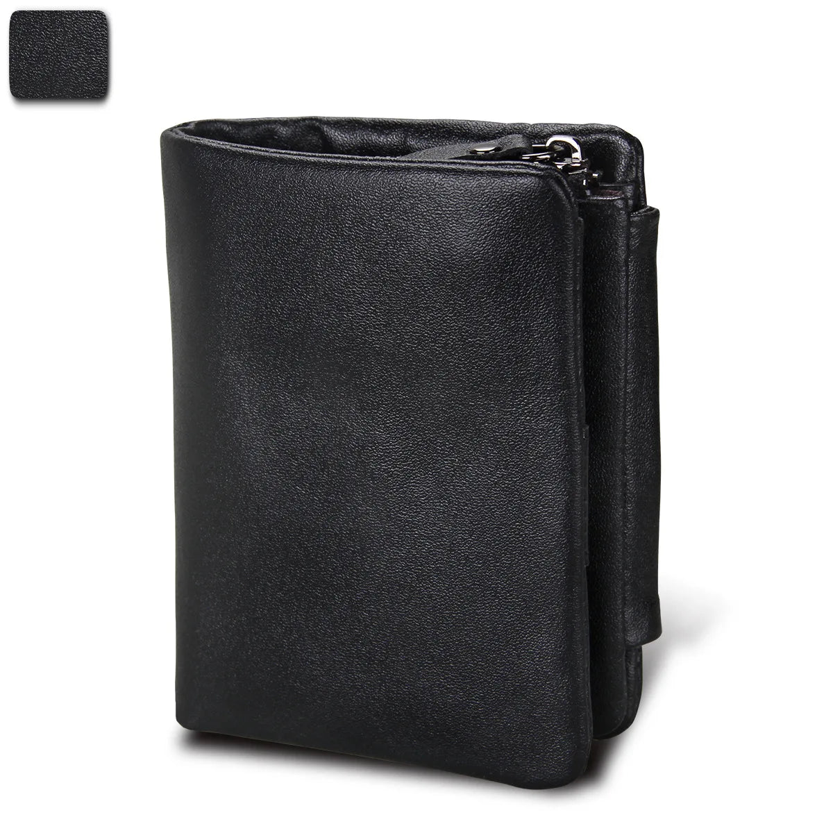Men Name Engraving Short Wallets Casual Fashion Genuine Leather Male Zipper Purses Coin ID Card Holder Pocket Wallets For Men