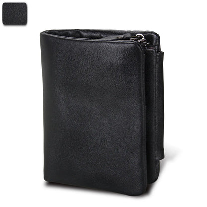 Men Name Engraving Short Wallets Casual Fashion Genuine Leather Male Zipper Purses Coin ID Card Holder Pocket Wallets For Men