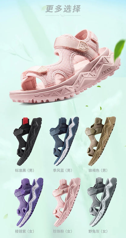 RAX Mens Sports Sandals Summer Outdoor Beach Sandals Men Aqua Trekking Water shoes women Upstream Shoes Women sports  Shoes