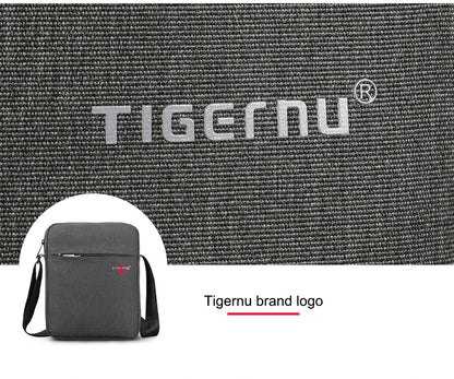 Tigernu New Men Messenger Bag High Quality Waterproof Shoulder Bag For Men Business Travel Crossbody Bag Male Mini Bag