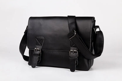 Vintage Men Crossbody Bags Luxury Fashion Shoulder Bag Mens Messenger Bag Laptop Bag Male Briefcase Handbags Daily Work Satchels