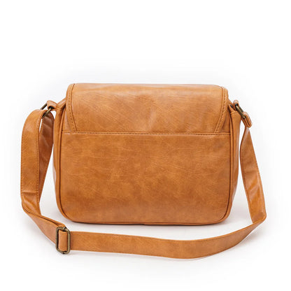 Fashion Japan Style Men's Messenger Bag Soft PU Leather Crossbody Messenger Bag Men Satchels Crossbody Bag Mens Shoulder Bags