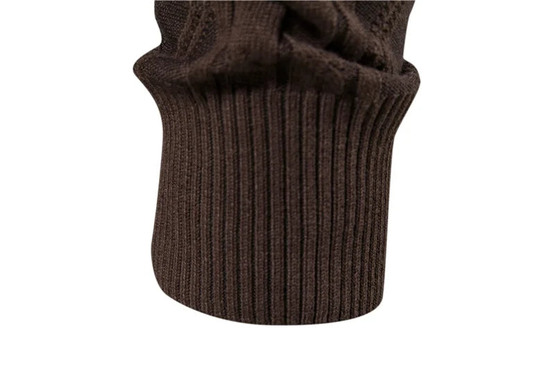 AIOPESON Cotton Argyle Cardigan Men Casual Single Breasted Solid Color Business Mens Cardigans New Winter Fashion Sweater Man