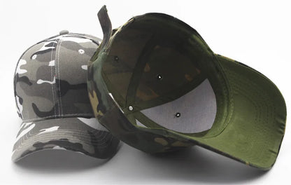 COKK Camouflage Baseball Cap Women's Men's Snapback Hip Hop Cap Camo Hats For Women Men Army Cap Female Gorras Bone Male Cheap