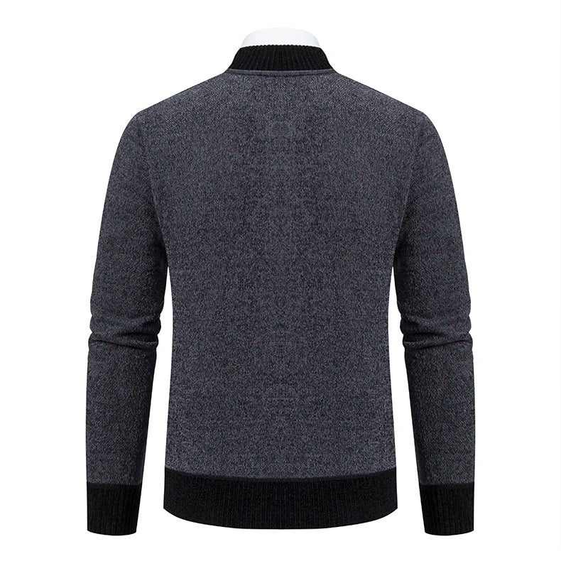 Vintage Men Knitted Sweaters Cadigan Men's Casual Fashion Button Up Cardigans Jackets Autumn Winter Jumper Coat
