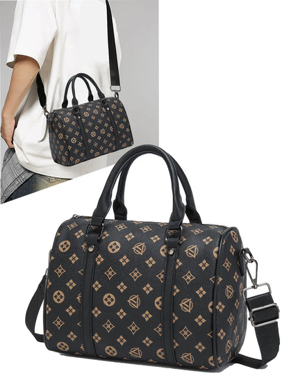 Men's Crossbody Bag Black Sling Bag for Men, Large Capacity Shoulder Bag, Stylish Multifunctional Handbag for Men Design