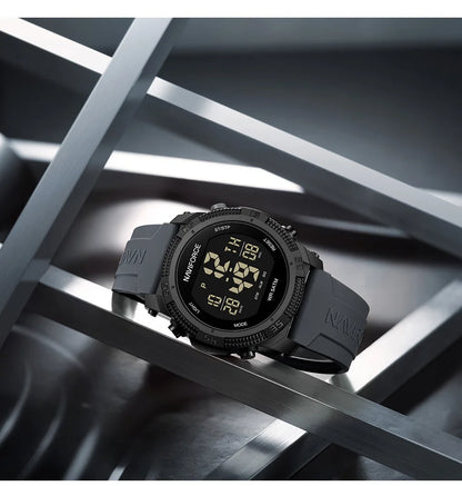 New Style NAVIFORCE Fashion Waterproof Men's Electronics Wrist Watch Sports Luminous Watches Silicone Strap Male Clocks Gifts