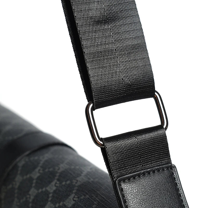 Cawmixy Leather Large Crossbody Bag for Men Bags Designer Man Messenger Bag Male Sling Pack Fashion Business Shoulder Bags