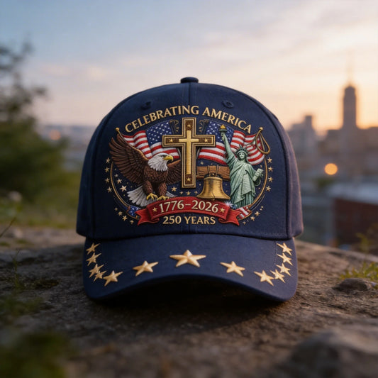 Us 250th Anniversary Cap Vintage Adjustable Baseball Cap Statue Of Liberty Hat Comfortable Patriotic Baseball Cap For Casual