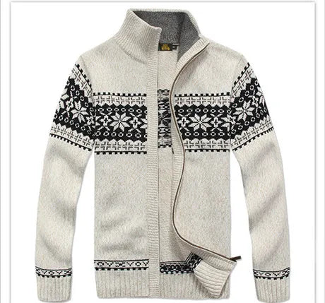White Vintage Cardigan Knitted Autumn Knitted Men Sweater Clothing Coats Jackets Man Flower Sweater Men 2024 Black Blue