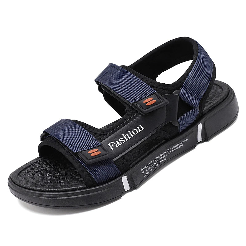 Men Sandals Summer Leisure Beach Holiday Sandals Men Shoes New Outdoor Sneakers Male Retro Comfortable Casual Sandals Men