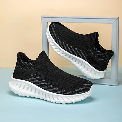 Men Sock Shoes Women Running Thick Sole Fashion Casual Sneakers Breathable Sport Shoes Couple Walking Fashion Sneakers Shoes