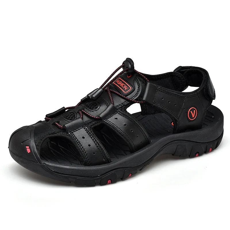 Men Sandals Fashion Casual Sport Sandals Summer Baotou Beach Sandal Outdoor Non Slip Treking Sandals Big Size48 Sandalias Hombre