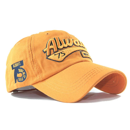 Men Women Baseball Cap Fashion Embroidered Bone Dad Hats Outdoor Sports Sunshade Hip Hop Cotton Sun Visor Snapback Gorras H035