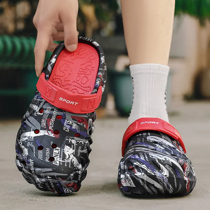 2026 Summer Men's Sandals New Home Garden Shoes Comfortable and Lightweight Men Slippers Non-Slip Soft Bottom Flip Flop Sandals