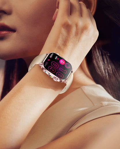 2026 Top Nursing Grade ECG+PPG Smart Watch Men Accurate Blood Pressure Lipids Uric Acid 2.0-inch AMOLED Screen HD Call Watch Men